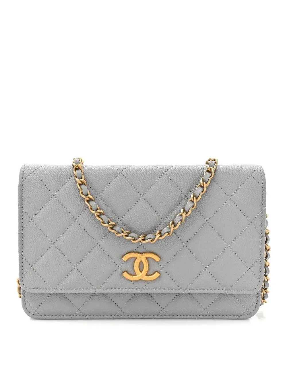 Chanel Caviar Quilted Textured Cc #324177C29B
